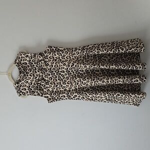 Janie and Jack Leopard Print Dress Size 12